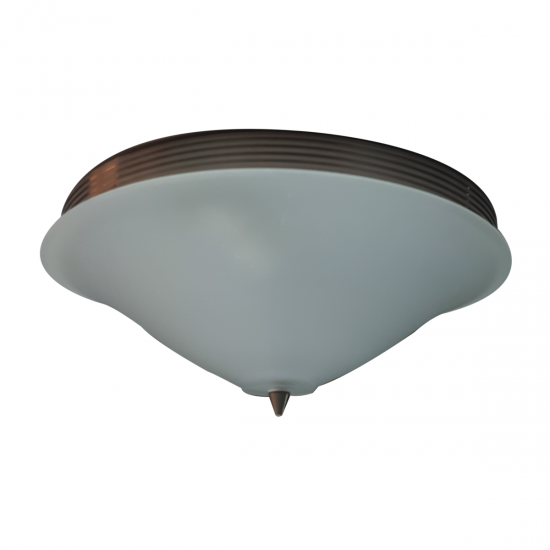Plafon Vid Satinado Apto Led Virola Plateada Plafon Vid Satinado Apto Led Virola Plateada